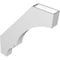 Ekena Millwork 4-in. W x 28-in. D x 34-in. H Balboa Architectural Grade PVC Knee Brace BRCP04X28X34BOA - alternate 5